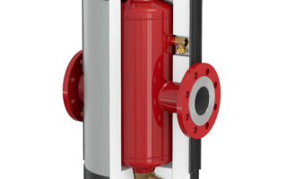 Bộ tách khử cặn, khí thông minh Flamcovent Clean Smart F - ANSI flanges