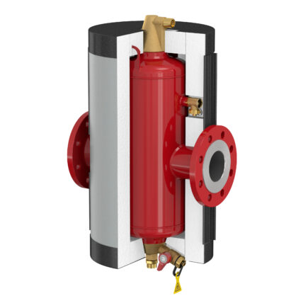 Bộ tách khử cặn, khí thông minh Flamcovent Clean Smart F - ANSI flanges