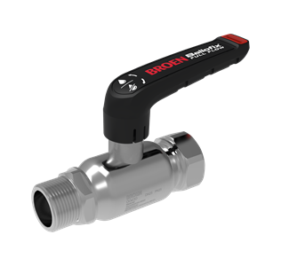 BROEN BALLOFIX® FULL FLOW BALL VALVE - STAINLESS STEEL - LOW STEM (FEMALE X MALE) BXF22400