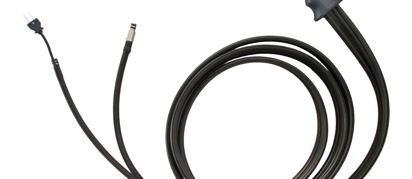 Flue gas probe handle