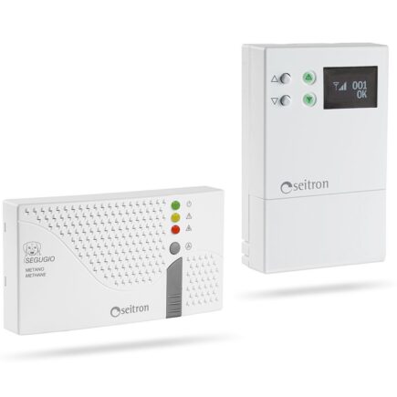 Bộ phát hiện rò rỉ gas khu dân cư Segugio không dây