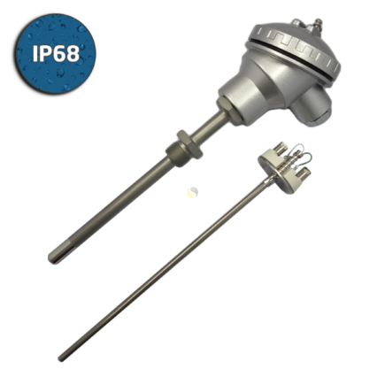 High Temperature Industrial Thermocouple Assembly (Mineral Insulated)