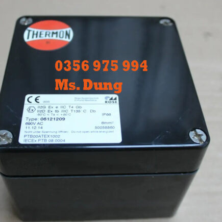 ELECTRICAL HEAT TRACING JUNCTION BOX CAPILLARY THERMOSTAT JUNCTION BOX INTERMITTENT JUNCTION BOX - Enclosure material: GPE - Ingress Protection: min. IP 56 - Hazardous classification: suitable for Zone 1, Gas group IIA, Temperature class T3, Ex'e’ certified - Cable entries: 4 nos of M25, bottom gland glate, including stopping plug, Ex'e' certified - Termination: 6 blocks (40A max. / AC 550V), Ex'e' certified - Accessories: SS316 fastening hardwares - Standard: ATEX, IEC or equal to Purchaser's approval