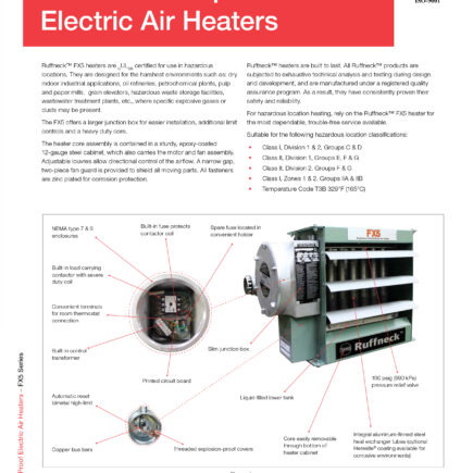 1. FX5 Catalog, Heater FX5 Serie