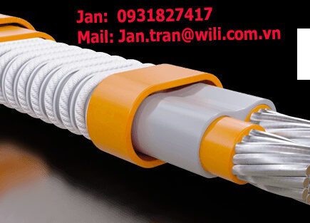 Self regulating Heating Cable 37W/m Self regulating Heating Cable 54W/m regulating Heating Cable 62W/mSelf regulating Heating Cable 11W/m, Cáp Sấy Tự Điều Chỉnh Thermon USA Regulating Heating Cable HPT, Cáp Sấy Tự Điều...