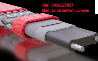 Self regulating Heating Cable 50W/m Self regulating Heating Cable 53W/m regulating Heating Cable 29W/m, Self regulating Heating Cable 60W/m Self Regulating Heating Cable HSX Cáp Sấy Tự Điều Chỉnh, Dây Điện Trở Thermon USA