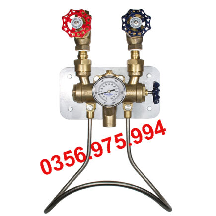 Bộ Van Trộn Nước và Hơi Nóng bộ trộn hơi nước và nước lạnh bằng đồng